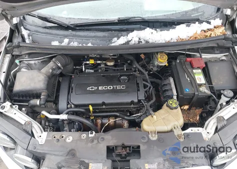 2013 Chevrolet Sonic Lt Auto из США, поврежденный, VIN 1G1JC5SG1D4241558